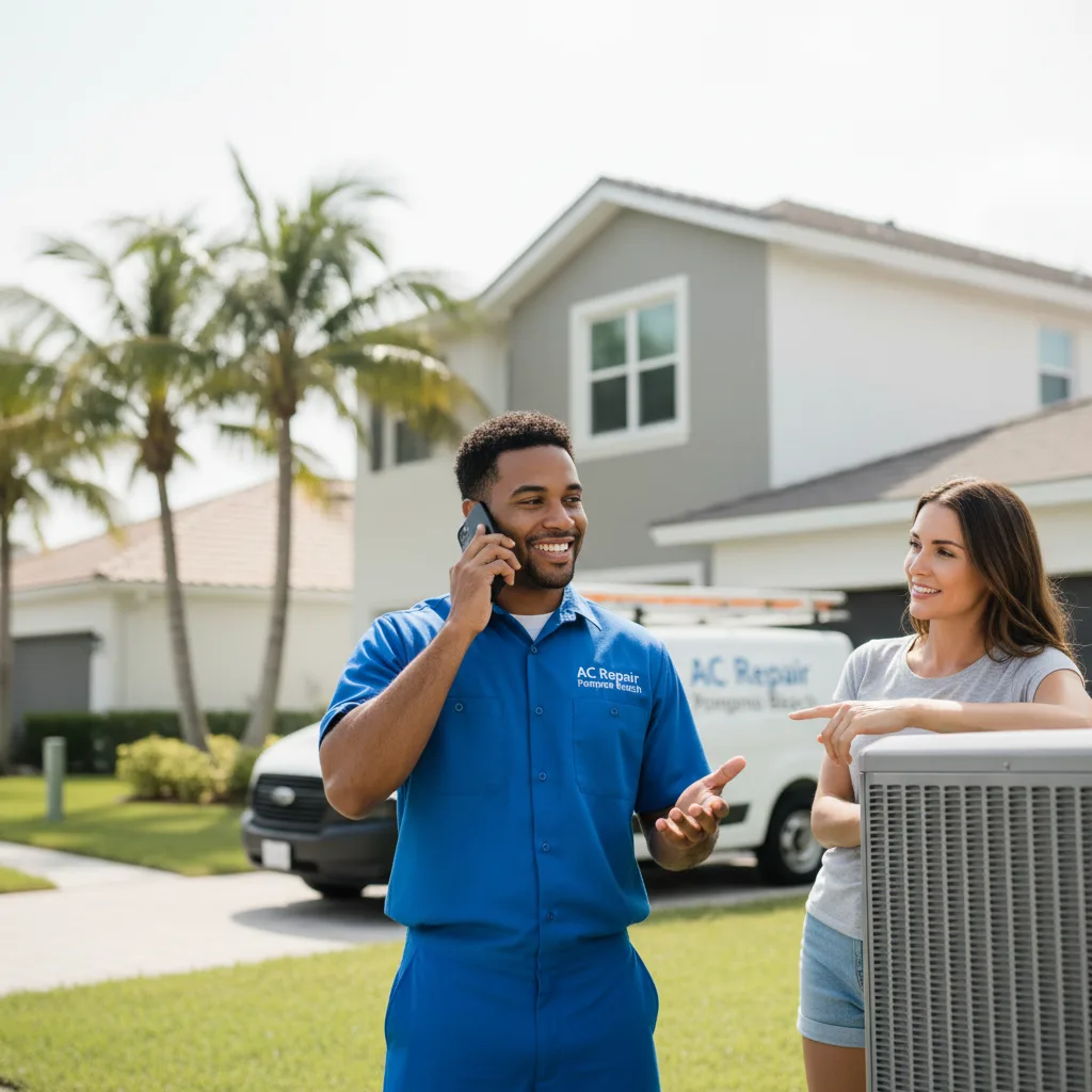 AC Repair Pompano Beach customer support in Mapleton